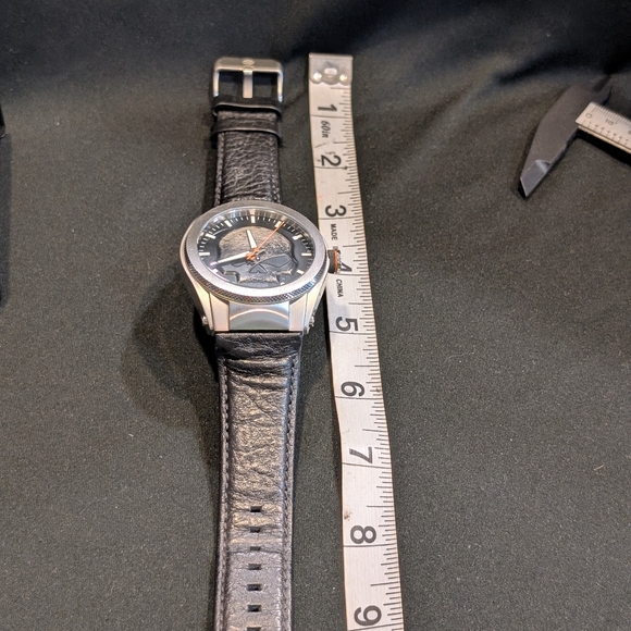 Bulova Harley Davidson Mens Watch Skull - Picture 5 of 7